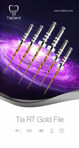 RETREATMENT FILES D1 ( TE1 ) 16mm ( 6pcs kit ) - TIADENT