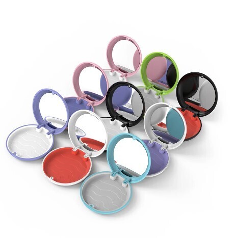 ORTHODONTIC RETAINER CASE with MIRROR