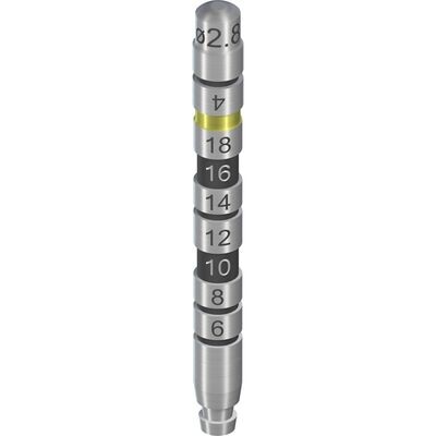 DEPTH GAUGE YELLOW