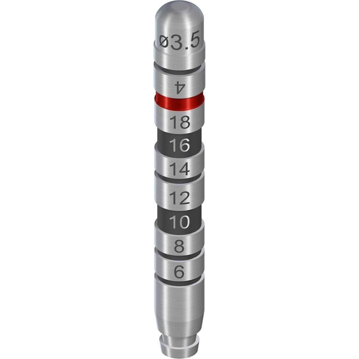 DEPTH GAUGE RED