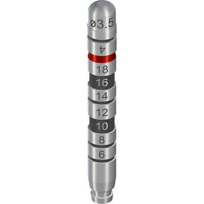 DEPTH GAUGE RED