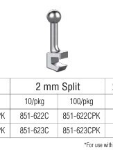 SURGICAL HOOK 2mm ( 021 ) SPLIT 10Pcs / Pack - AMERICAN ORTHODONTICS