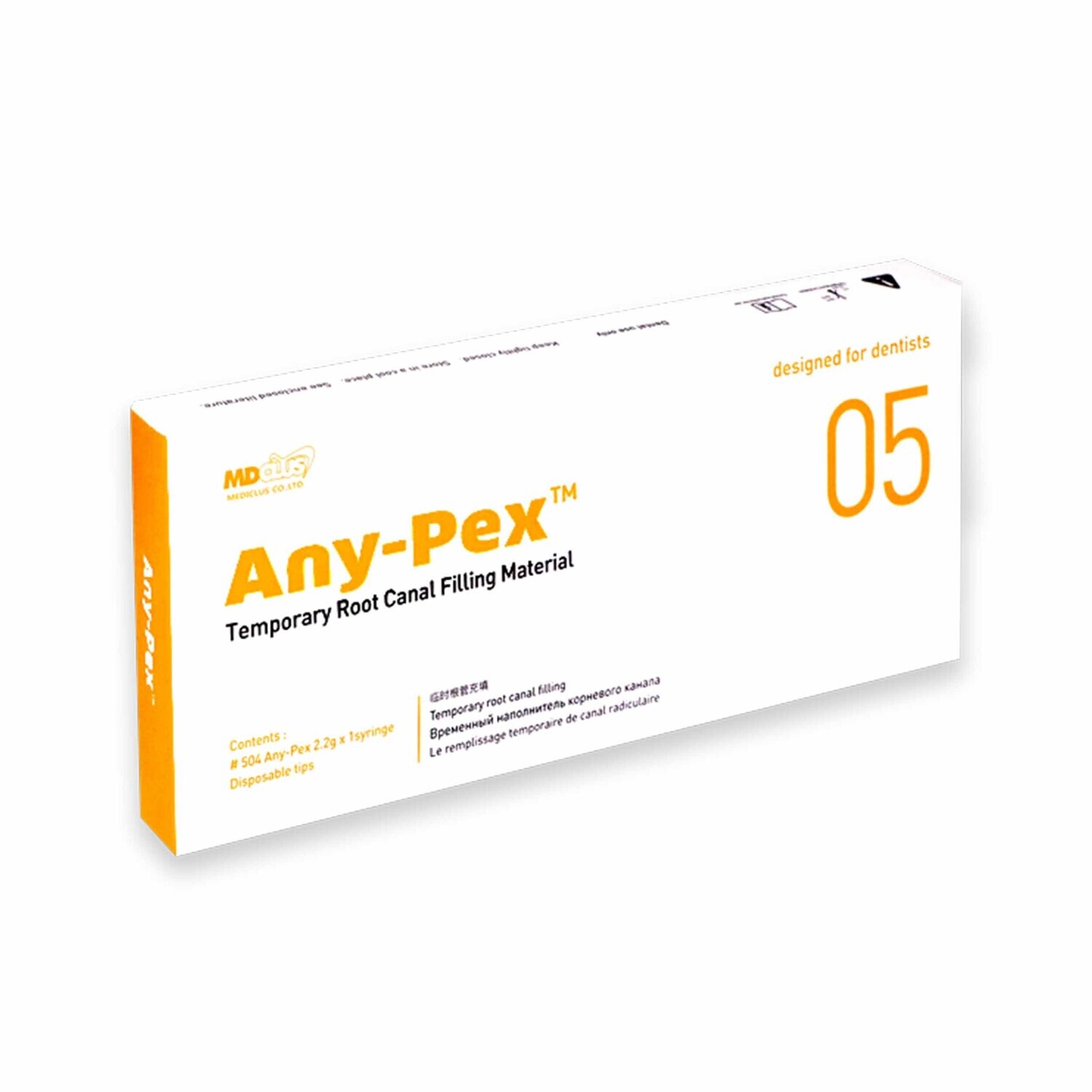 ANY PEX ROOT CANAL FILLING MATERIAL 2.2gm Syringe - MDCLUS