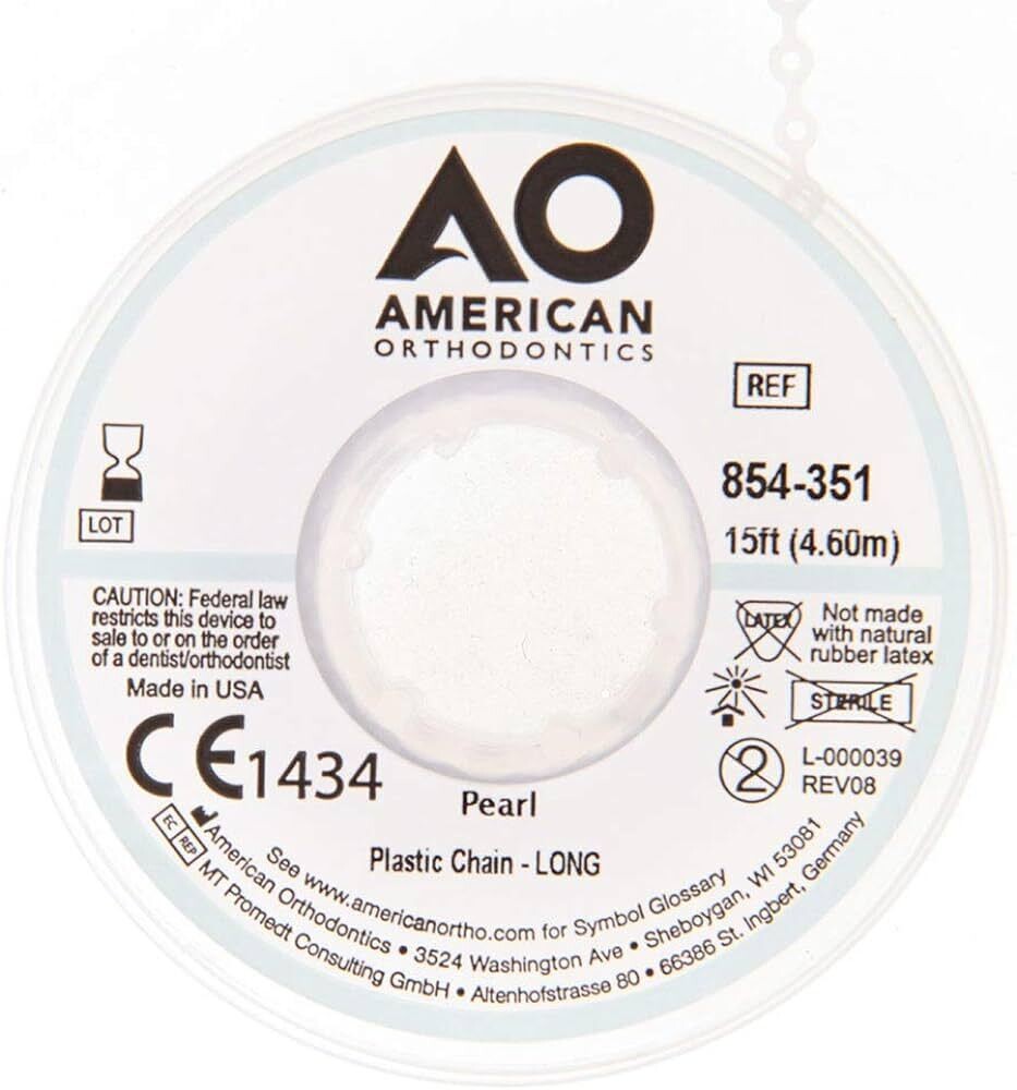 PLASTIC CHAIN 15&#39; - AMERICAN ORTHODONTICS
