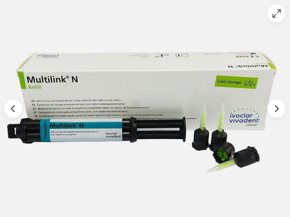MULTI LINK SPEED TRANSPARENT RESIN CEMENT - IVOCLAR