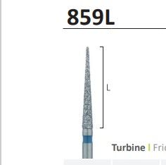 859L - LONG NEEDLE DIAMOND BURS 5pcs - JOTA