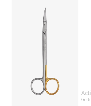 SCISSORS SURGICAL ( KELLY - curved ) 160mm - MEDESY