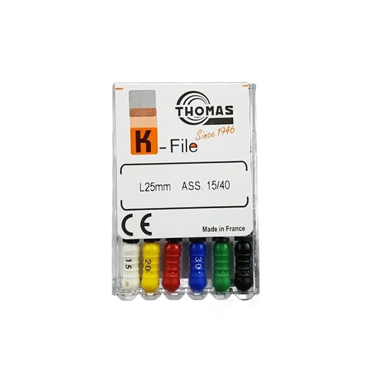 K FILE 25mm ( 6 pcs )