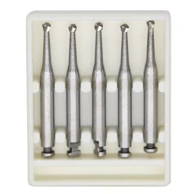 RA - LOWSPEED ROUND CARBIDE BURS 5 pcs - AZDENT