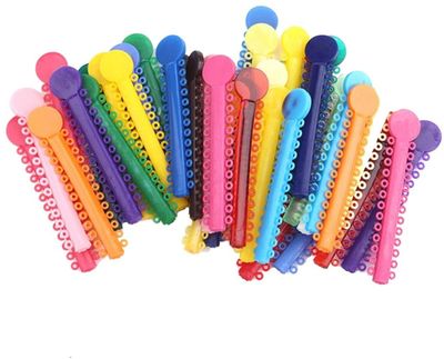 STICK ELASTOMERIC LIGATURES ( 1040pcs / Bag ) - ORTHO UNION