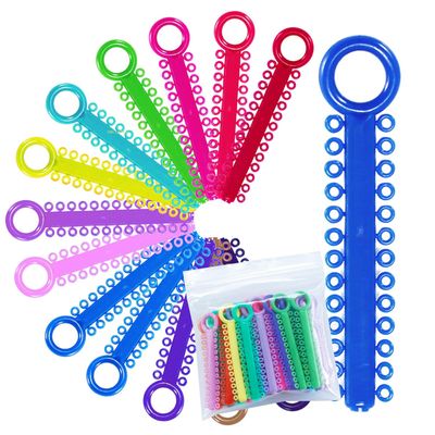 UNISTICKS ELASTOMERIC LIGATURES ( 1008pcs / Bag ) ORTHO TECHNOLOGY