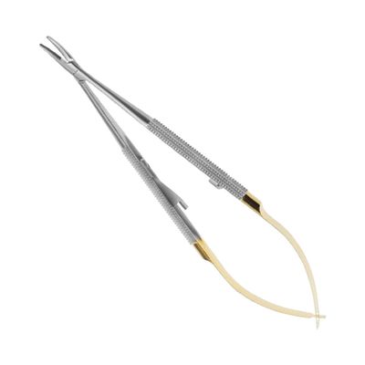 CASTROVIEJO NEEDLE HOLDER ( CURVED ) - PAK