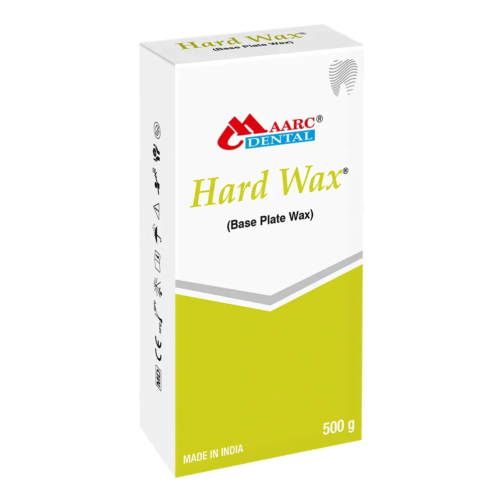 MODELLING WAX | BASE PLATE WAX 500g  ( HARD ) - MAARC DENTAL