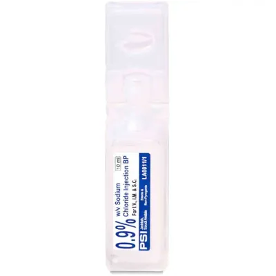 NORMAL SALINE SMALL 10ml ( 5 Ampules )