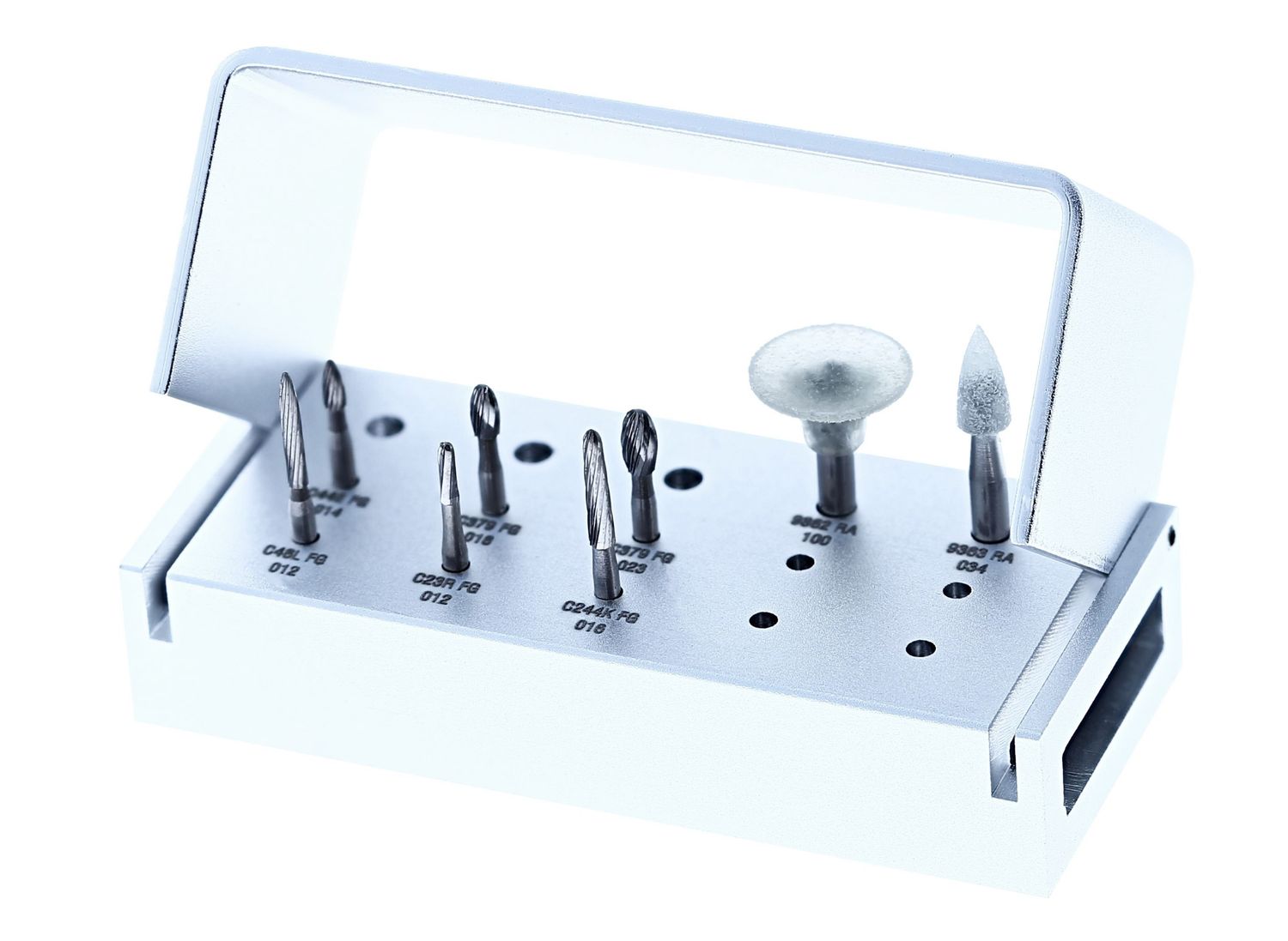 1389 ORTHODONTIC BUR KIT ( 8 Burs + Holder ) JOTA