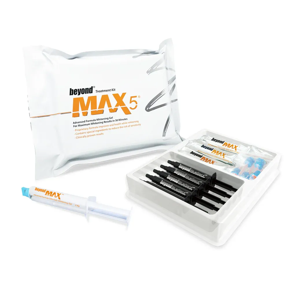 MAX-5 OFFICE BLEACHING KIT | 35% Hydrogen Peroxide (H2O2) | - BEYOND