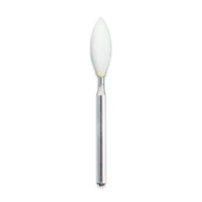 COMPOSITE FINISHING KIT - WHITE STONE BURS - EGG SHAPE only ( 10pcs ) - EVE