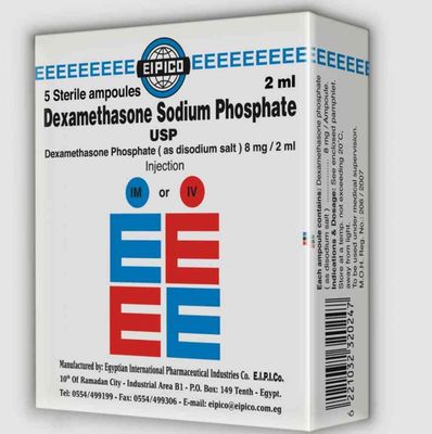 DEXAMETHOSONE SODIUM PHOSPHATE injection - 5 x 2ml ampules - EIPICO
