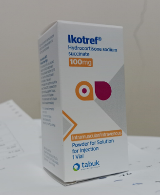 IKOTREF | HYDROCORTISONE SODIUM SUCCINATE | 100mg Vial - TABUK