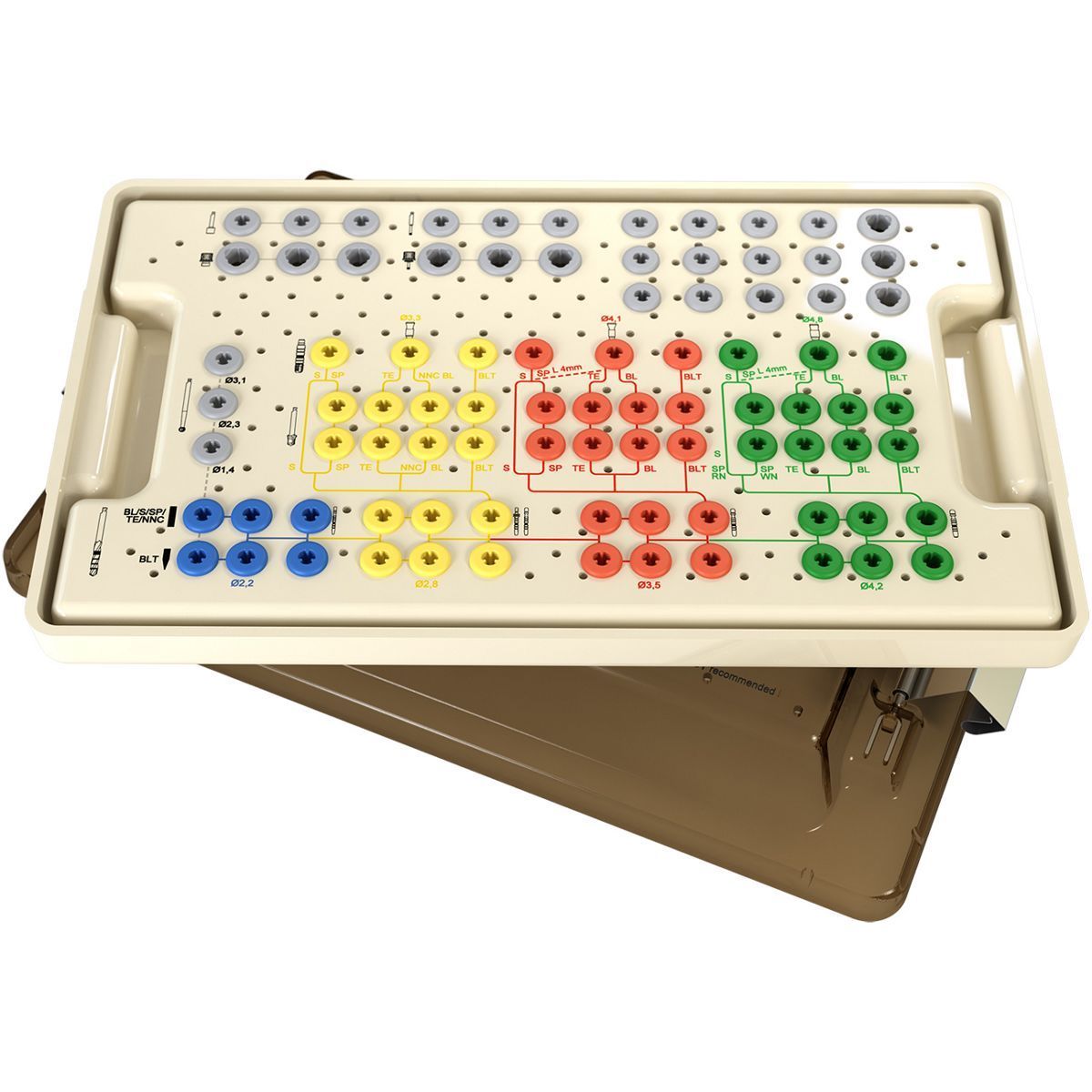 STRAUMANN® SURGICAL KIT EMPTY CASSETTE