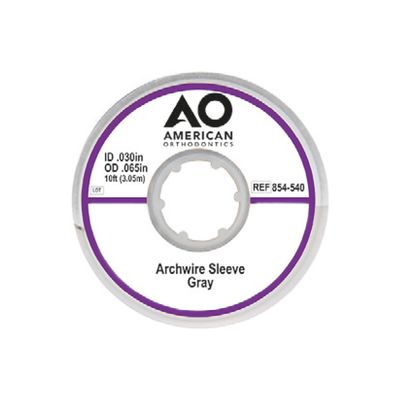 ELASTOMERIC ARCHWIRE SLEEVE ( GRAY ) - AMERICAN ORTHODONTICS