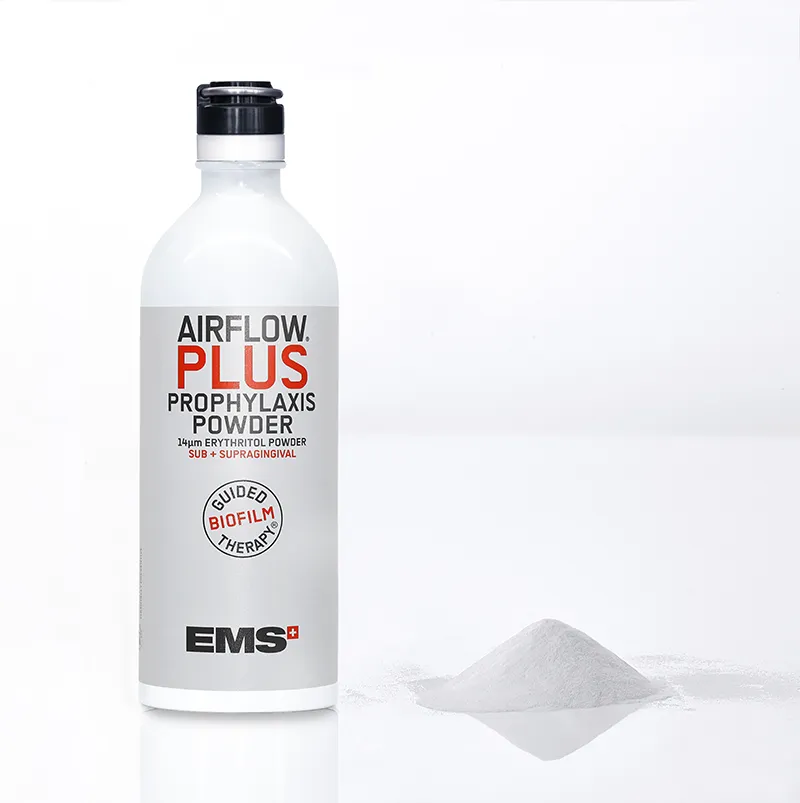 PROPHYLAXIS POWDER | AIRFLOW PLUS | 400gm , 14 µm ERYTHRITOL POWDER - EMS