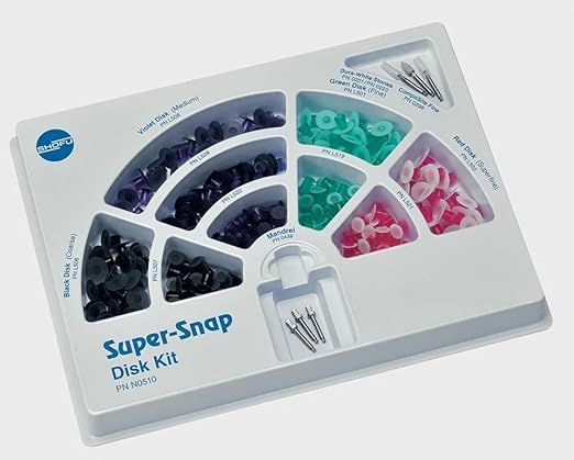 POLISHING DISC KIT SUPER SNAP - SHOFU