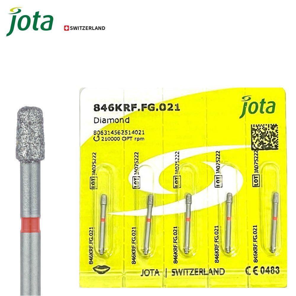 846KR - ROUND EDGE DIAMOND BURS 5pcs - JOTA