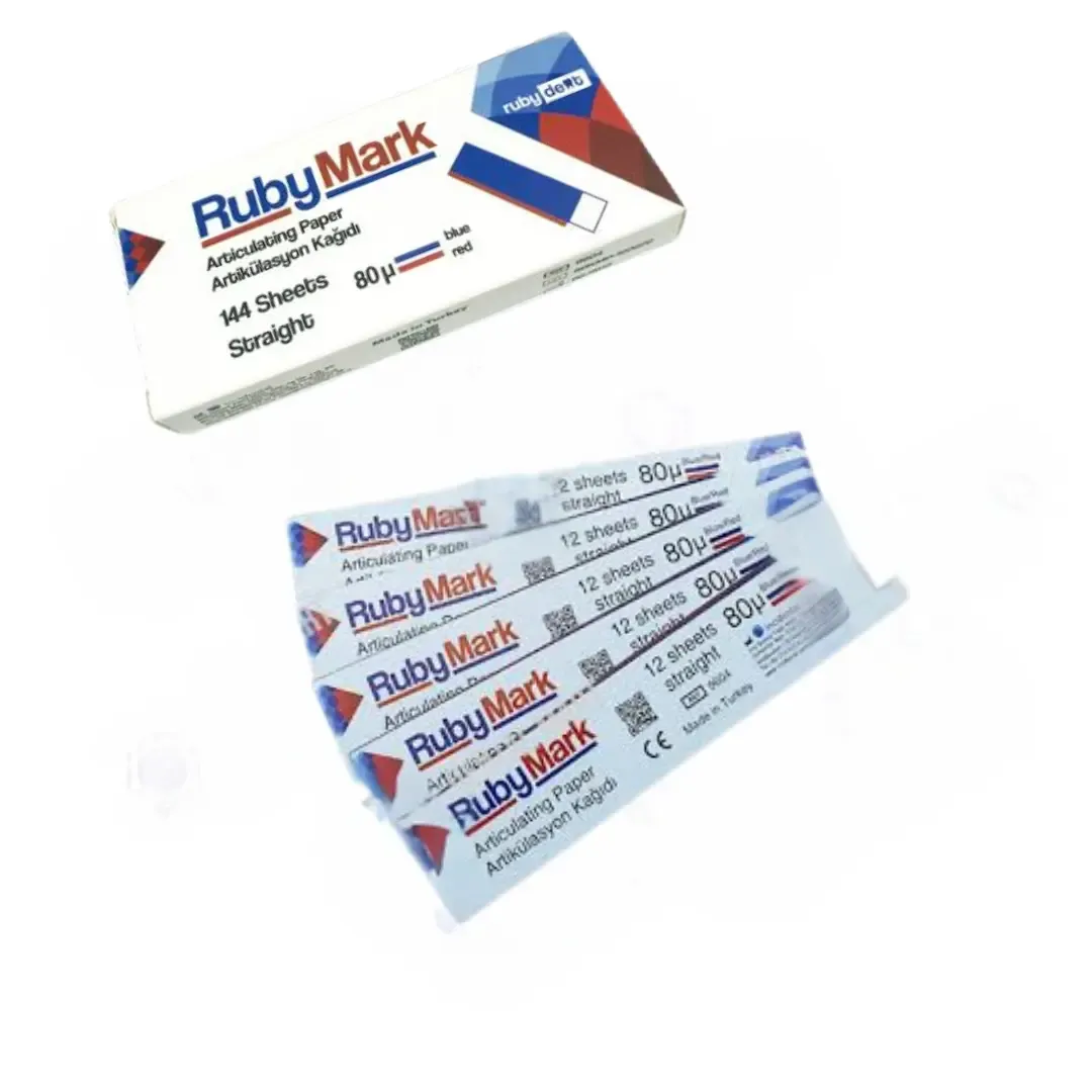 ARTICULATING PAPER | THICKNESS : 40µ | ( 144 sheets ) - RUBY MARK