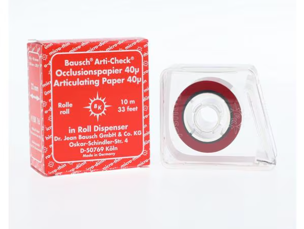 ARTICULATING PAPER | DISPENSER ROLL -THICKNESS : 40آµ | - BAUSCH