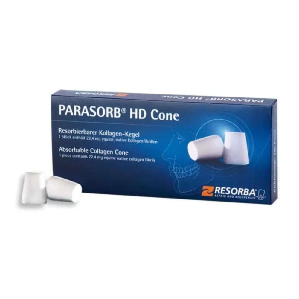 PARASORB || ABSORBABLE COLLAGEN CONE || 22.4mg x 10pcs - RESORBA