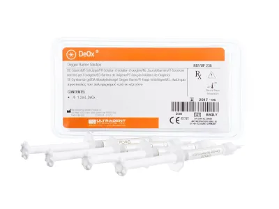 DeOx OXYGEN BARRIER SOLUTION ( 1.2ml x 4 Syringes ) - ULTRADENT DeOx OXYGEN BARRIER SOLUTION ( 1.2ml x 4 Syringes ) - ULTRADENT