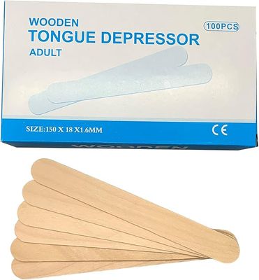 WOODEN TONGUE DEPRESSOR ( 100pcs )
