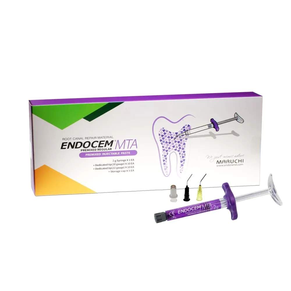 BIOCERAMIC ROOT REPAIR MATERIAL ( Premixed - Regular ) || ENDOCEM MTA || 2gm Syringe - MARUCHI