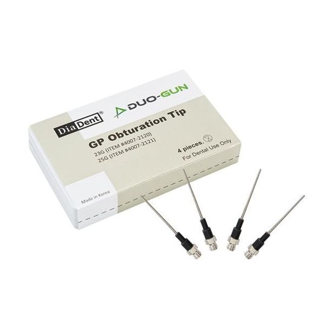 GUTTA PERCHA OBTURATION TIPS ( 25G ) 4 tips - DIADENT