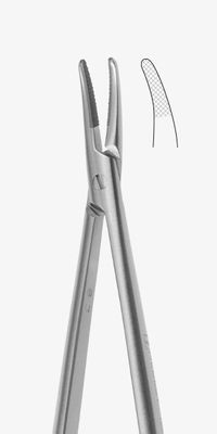 CASTROVIEJO NEEDLE HOLDER - CURVED - MEDESY