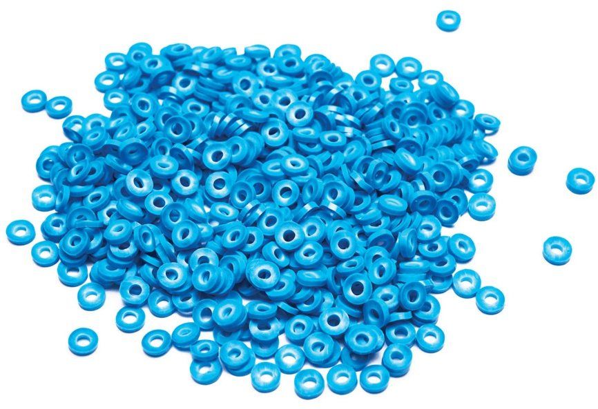 ELASTIC SEPARATORS ( POSTERIOR BLUE ) 1000pcs/Pack - ORTHO TECHNOLOGY