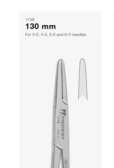 NEEDLE HOLDER ( HALSEY ) 130mm - MEDESY