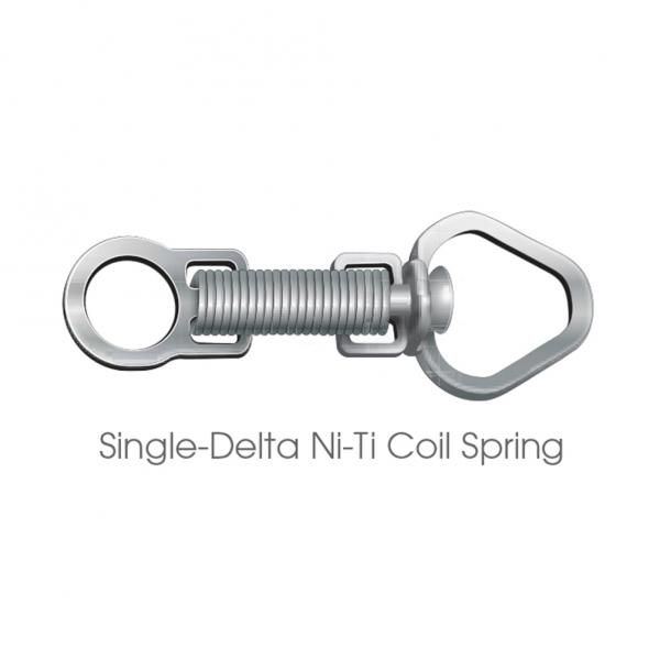 VECTORTAS - SINGLE DELTA NiTi COIL SPRING with SWIVEL ( 6pcs ) - ORMCO