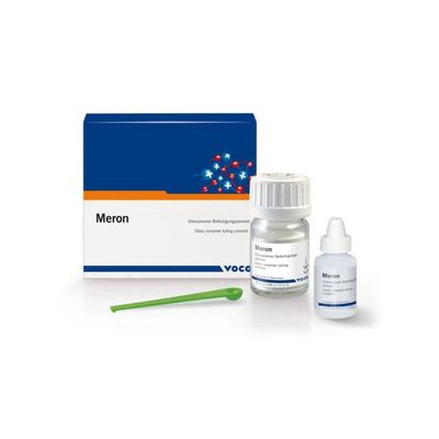 LUTING CEMENT SET | MERON | ( 35gm Powder + 15ml Liquid SET ) - VOCO