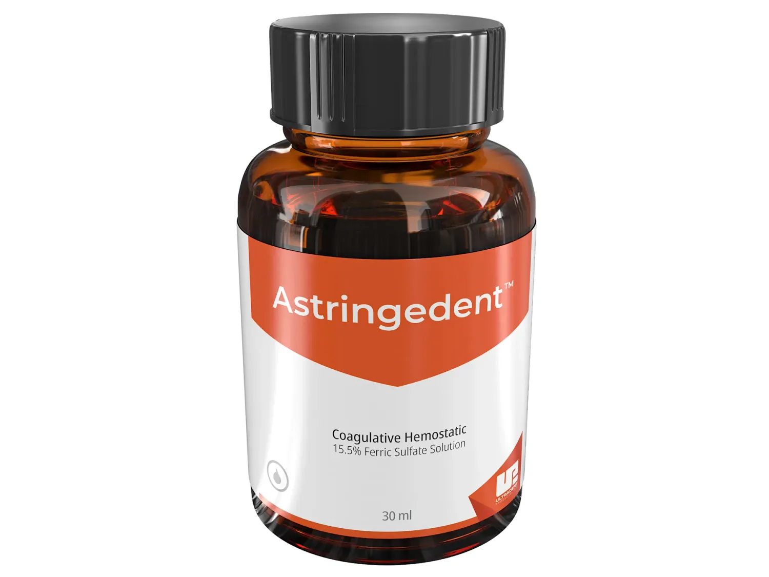 HEMOSTATIC SOLUTION | ASTRINGEDENT | 15.5% Ferric Sulphate solution - 30ml Bottle - ULTRADENT