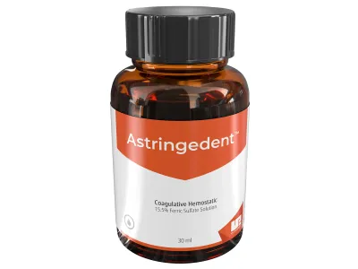 HEMOSTATIC SOLUTION | ASTRINGEDENT | 15.5% Ferric Sulphate solution - 30ml Bottle - ULTRADENT
