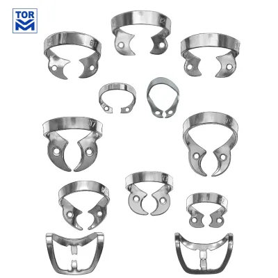 RUBBER DAM CLAMPS  ( WINGLESS )1pc - TOR