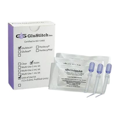 TISSUE GLUE PERIACRYL ( VIOLET ) 0.2ml / 1pc - GLUSTITCH