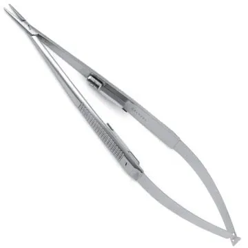 CASTROVIEJO NEEDLE HOLDER ( Straight ) - CROSSTEX
