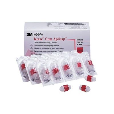 LUTING CEMENT ( 50 Capsules / 13000mg ) | KETAC Cem Aplicap - 3M