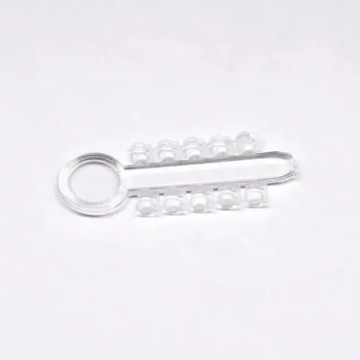 ELASTOMERIC ROTATION WEDGES || CLEAR || ( 200pcs / Pack ) - ORTHO UNION