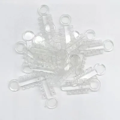 ELASTOMERIC ROTATION WEDGES || CLEAR || ( 200pcs / Pack ) - ORTHO UNION