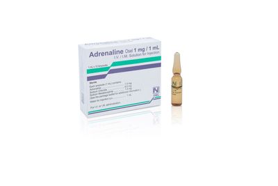 ADRENALINE injection ( EPINEPHRINE ) - 1mg/1ml AMPULES