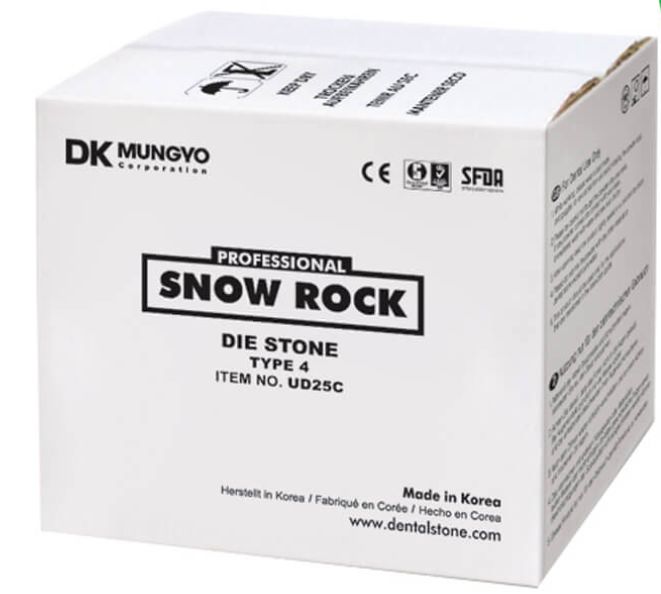 SNOW ROCK - DIE STONE ( Type 4 - GOLDEN BROWN ) 25Kg - MUNGYO